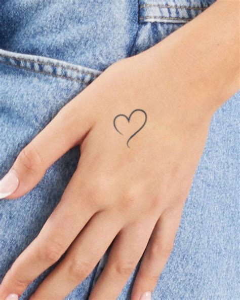 small heart tattoos
