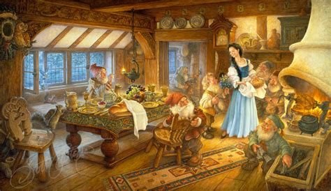 Snow White and the Seven Dwarfs — The Art of Scott Gustafson