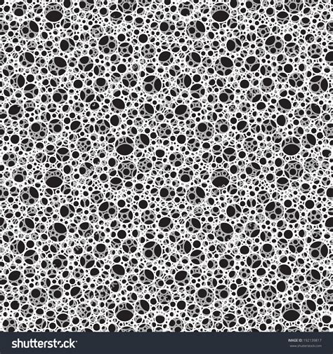 Seamless Background Net Bubble Pattern Stock Vector (Royalty Free