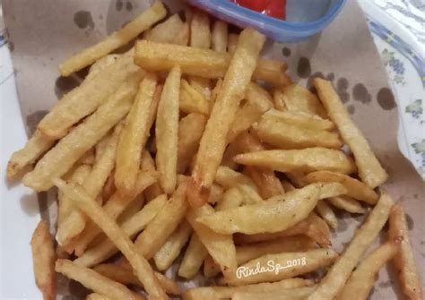 resep kentang goreng crispy oleh rinda sari putri cookpad