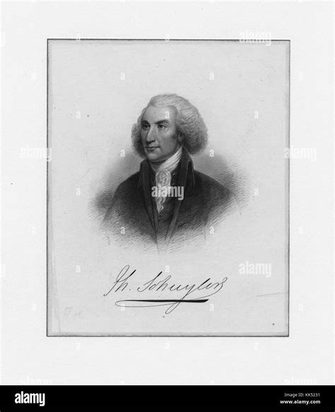 An engraving from a portrait of Major General Augustine Prevost, he was ...