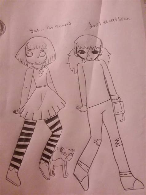 Sally face and Fran bow | -Sally Face- Amino