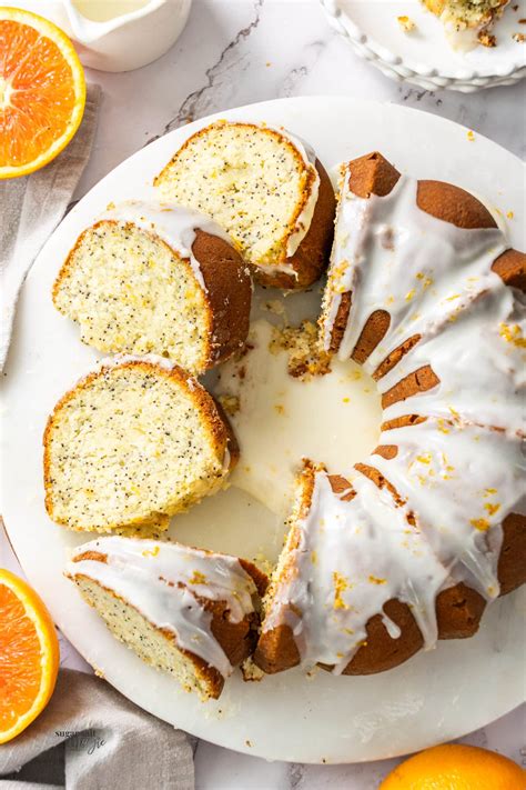 Poppy Seed Pound Cake