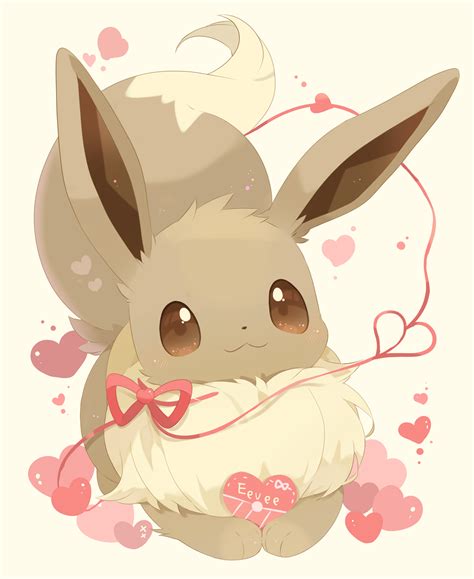 Eevee - Pokémon - Image by ushiinu #4113150 - Zerochan Anime Image Board