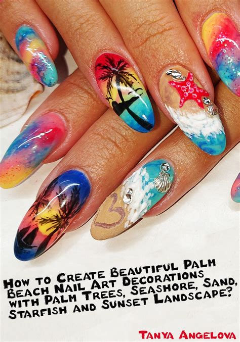 starfish nail art