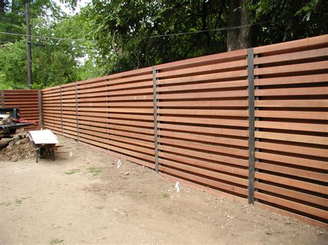 20++ Modern Metal And Wood Fence | KIDDONAMES
