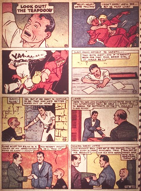 Four-Color Shadows: Slam Bradley-Siegel and Shuster-1938