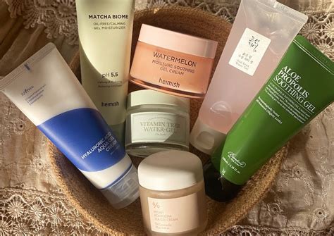 gel cream moisturisers  oily combination skin skincare