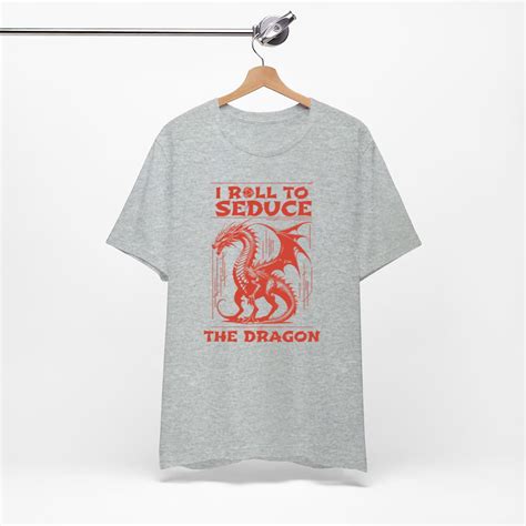 Dungeons And Dragons I Roll To Seduce The Dragon T-Shirt, Dnd Vintage