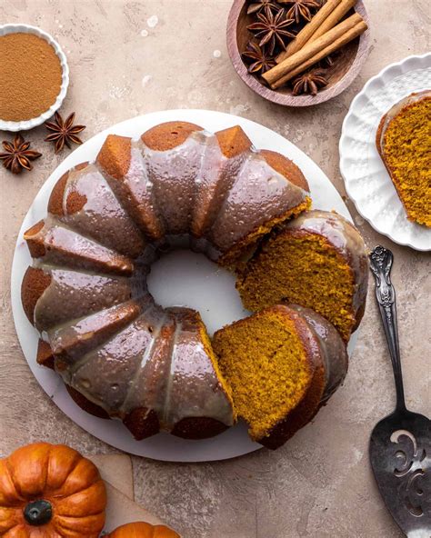 pumpkin bundt cake  bloom bakery