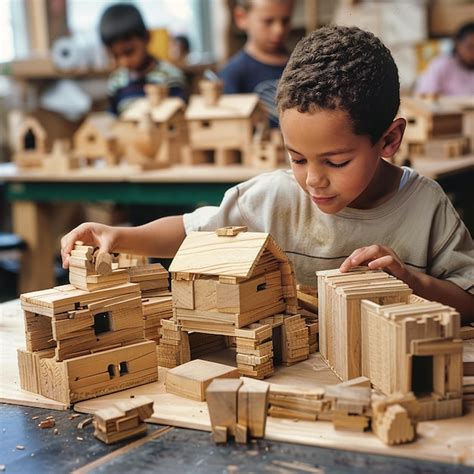 premium photo creative architects kids building dreams