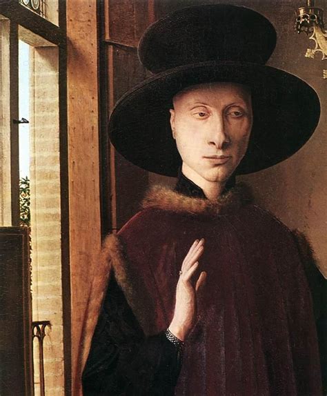 - JAN VAN EYCK (1395-1441) - Portrait of Giovanni Arnolfini and His ...