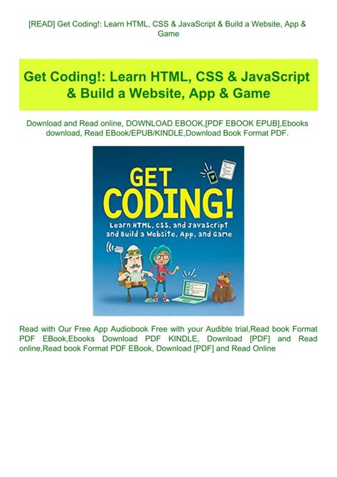 [READ] Get Coding! Learn HTML CSS &amp; JavaScript &amp; Build a