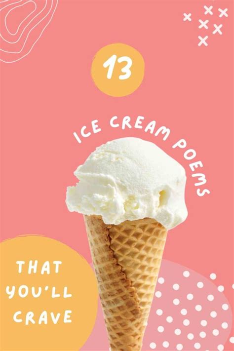 13 Ice Cream Poems That You'll Crave - Aestheticpoems