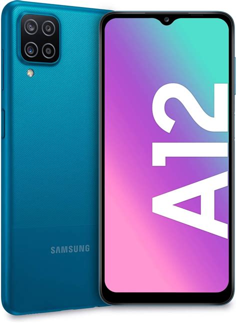 Samsung galaxy a12 smartphone 128gb 4gb ram dual sim blue – Artofit