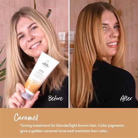 New organic dyes will perfect the light caramel blonde transition 11