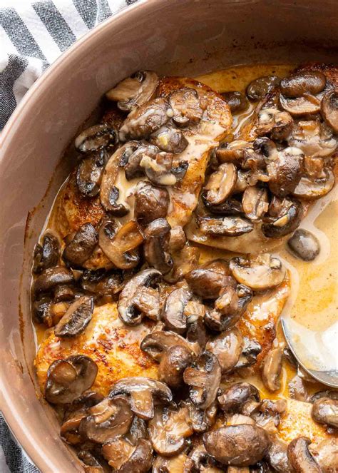 chicken breast recipes with mushrooms 6