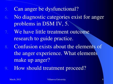 PPT - A Comprehensive Treatment Program for Anger Disorders PowerPoint Presentation - ID:7045294