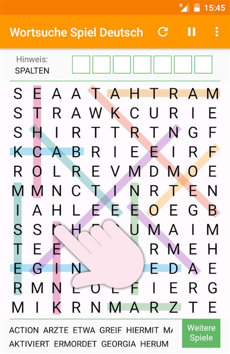 Wortsuche Spiel Deutsch – Android-Apps auf Google Play