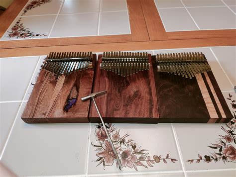 Just made some new 17key kalimbas : r/kalimba