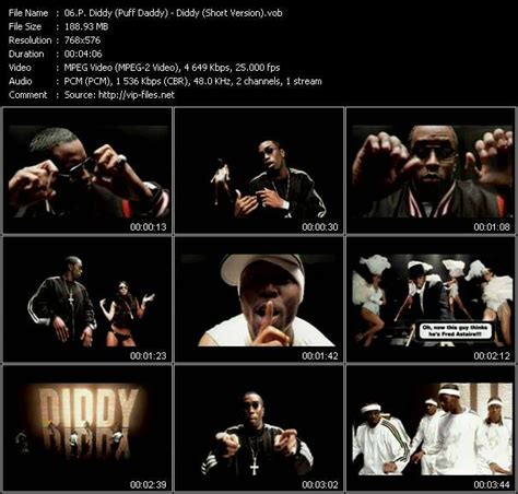 P. Diddy (Puff Daddy) - Diddy (Short Version) - Download High-Quality ...