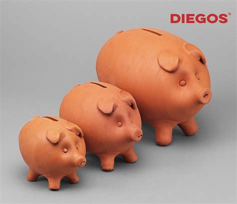 Original Piggy Bank - Must Break to Open | Handmade in Spain | No ...