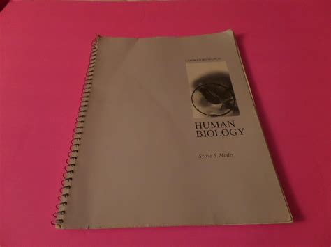 Human Biology: Laboratory Manual: Sylvia S. Mader: 9780697063847 ...