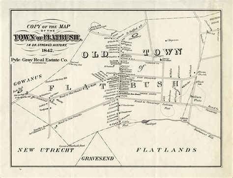 Flatbush Maps — Flatbush History