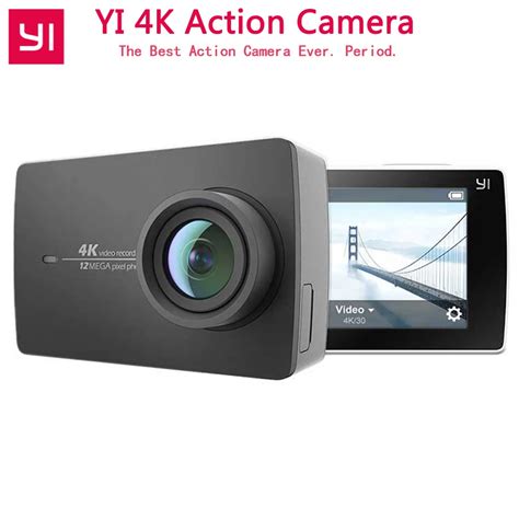 YI 4K Action Camera For Xiaomi YI Sport Camera Ambarella A9SE ARM 12MP ...