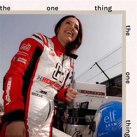 Indy 500 Driver Katherine Legge Wears This $8 Mascara Under Her Helmet