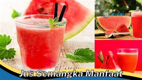 8 Manfaat Jus Semangka yang Jarang Diketahui - JurnalIndo.com
