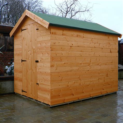 8x6 windowless apex garden sheds for sale - 8x6 sheds-1-NW