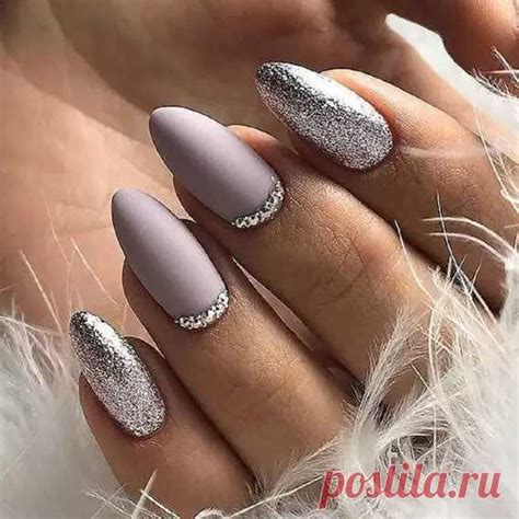 Маникюр с серебром (серый со стразами) - купить в Киеве | Tufishop.com ...