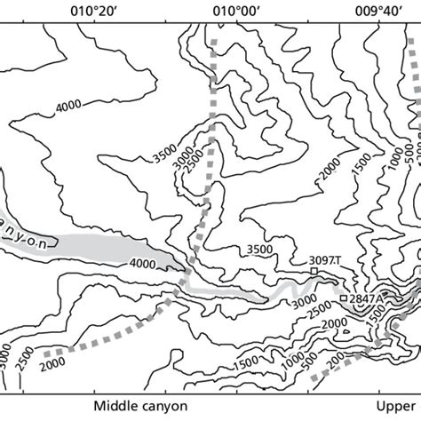 1. Nazaré canyon showing stations sampled during cruise 64PE225 ...