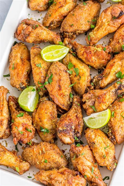 Easy Lemon Pepper Chicken Wings Recipe - Insanely Good