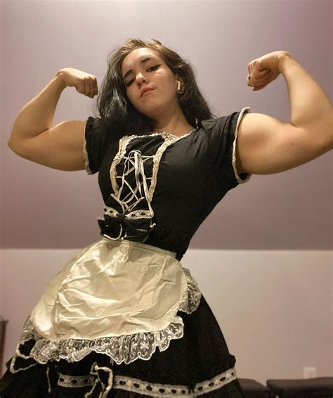 Muscle Maid by gluon124 on DeviantArt