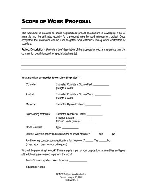 43 Best Job Proposal Templates (Free Download) ᐅ TemplateLab