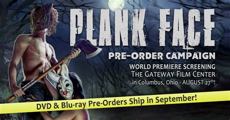plank face horror  pre order indiegogo