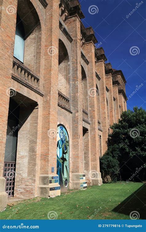 pompeu fabra university campus  barcelona editorial photo image