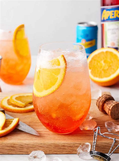 aperol spritz recipe love  lemons