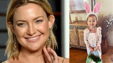 Kate Hudson’s daughter Rani is already following in famous mother’s
