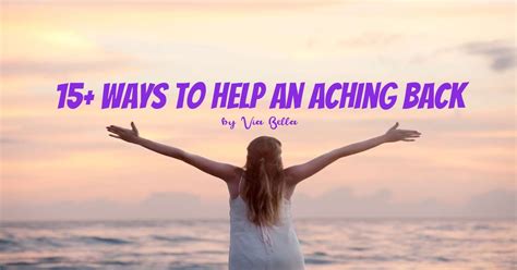 bella  ways    aching