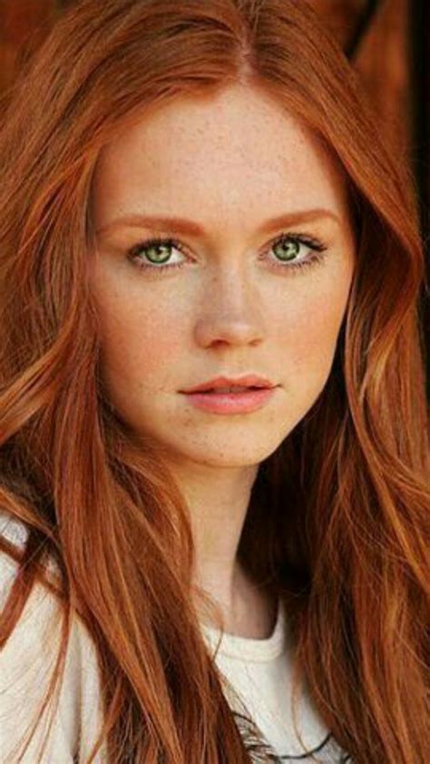 Pin by Lee Medley on red | Red hair green eyes, Beautiful red hair, Red