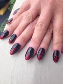 Black and red nails | Red nails, Nails, Black and red