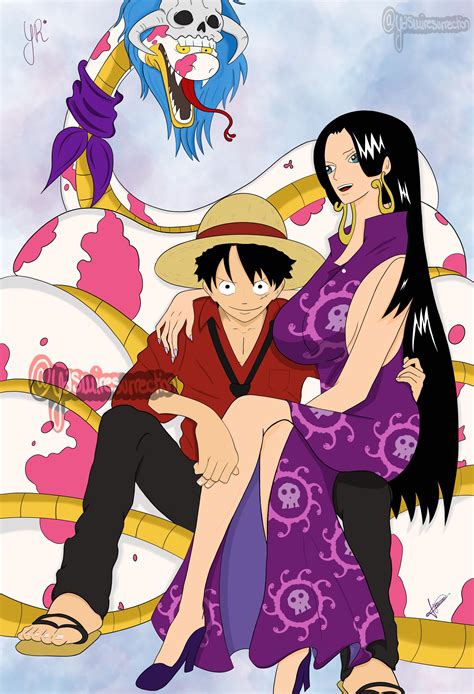 One Piece Boa Hancock And Luffy English Dub at Mary Bevis blog