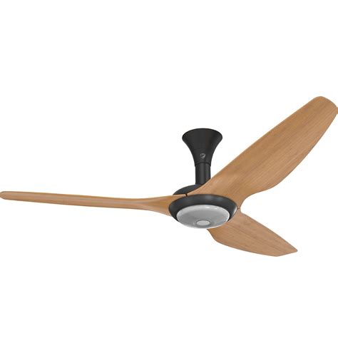 Big Ass Fans – 60" Haiku Gen 4 Black Ceiling Fan with Caramel Bamboo and LED Light Kit > The Fan ...