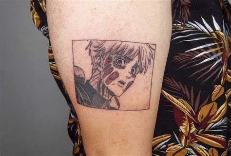 anime tattoo ideas | Tattoo styles, Anime tattoos, Red ink tattoos