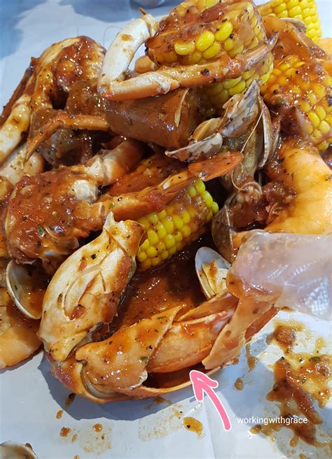 dancing crab live crab combo review | Working With Grace