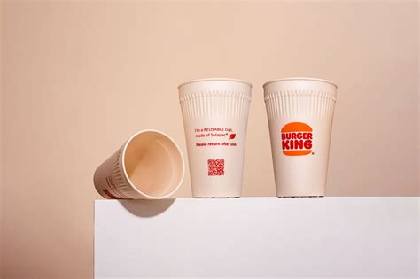 Reusable Sulapac® cups tested by Burger King in Finland