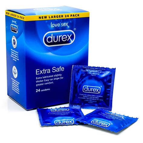 Durex Extra Safe Condoms 24 Pack | Durex Site UK